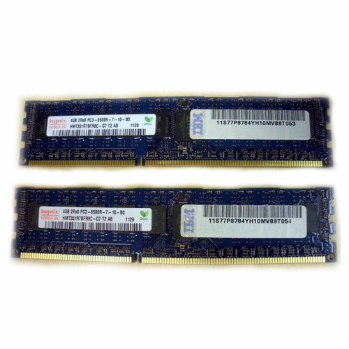 IBM 4526-820X 8GB (2x 4GB) Memory Kit PC3-8500R 77P8784