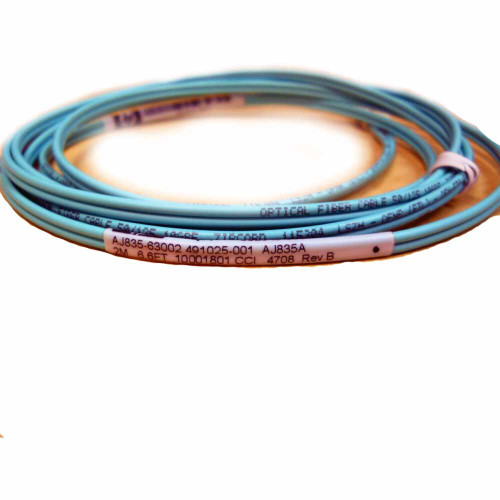HPE AJ835A LC-LC Multimode OM3 2 Fiber 2.0m Fiber Optic Cable