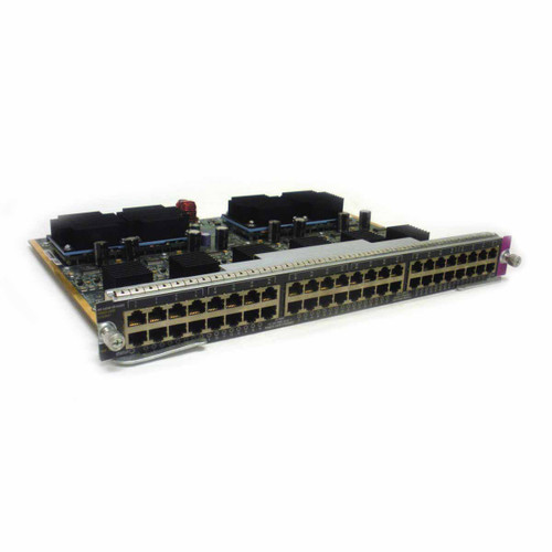 CISCO 10/100 Auto Module、 48-Ports (RJ-45) WS-X4148-RJ= p706p5g Cisco WS-X4148-RJ Catalyst 4500 10/100 Auto Module 48-Port