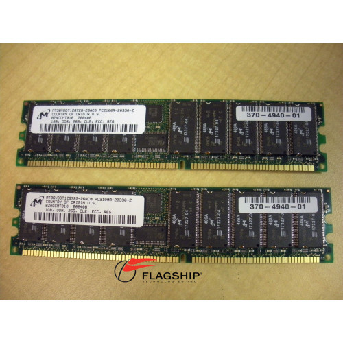 Sun X7404A 2GB (2x 1GB) Memory Kit 370-4940