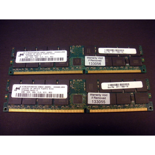 Sun X4231A-Z 4GB (2x 2GB) Memory Kit for X4500 (371-1964) via Flagship Tech