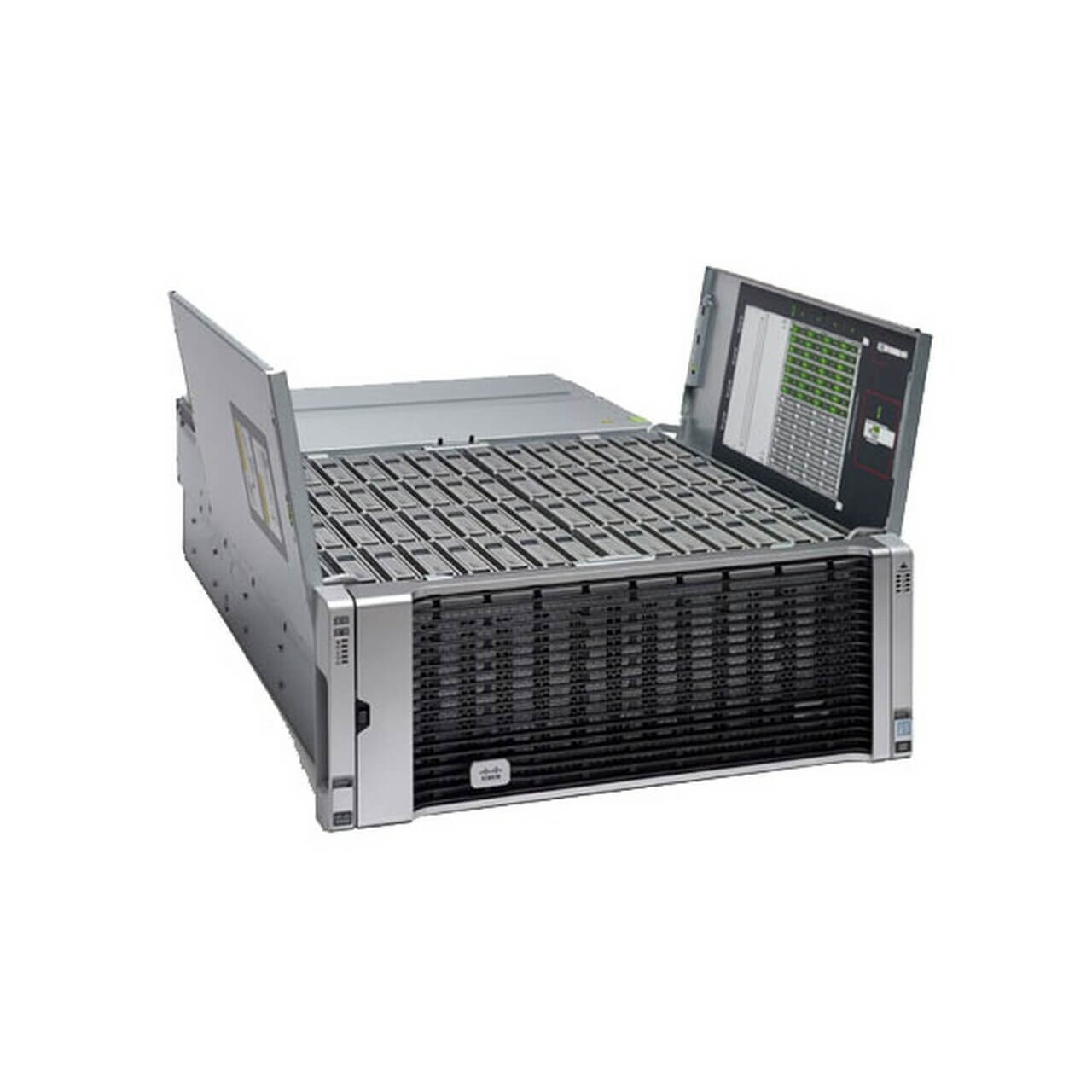 The Cisco UCS S-Series Storage Servers are modular dual node x86 servers designed for investment protection. Its architectural flexibility provides high performance or high capacity for your data intensive workloads. Combined with UCS Manager, customers users can easily deploy storage capacity from Terabytes to Petabytes within minutes.