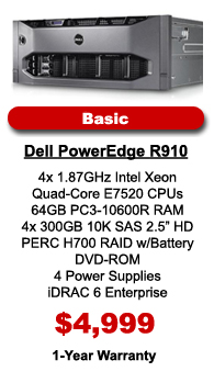 Dell PowerEdge R910 Basic Configuration