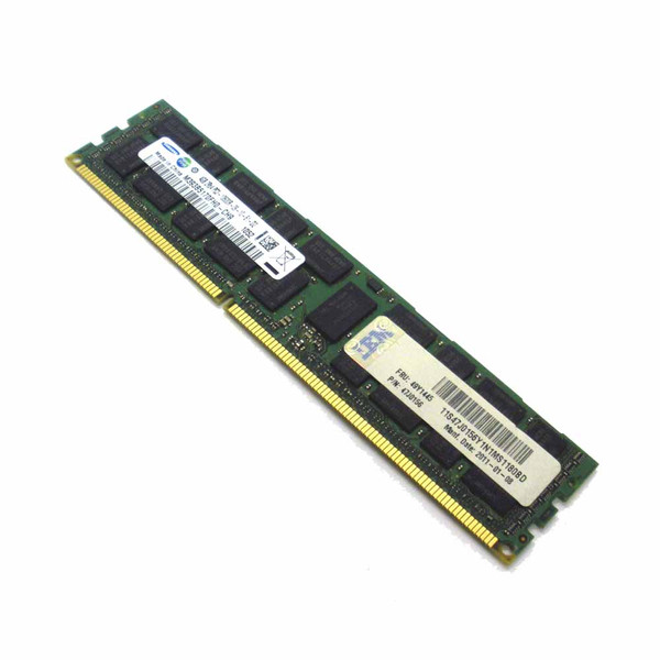 IBM 47J0156 Memory 4GB 2Rx4 PC3-10600 DDR3 SDRAM RDIMM CL9-ECC