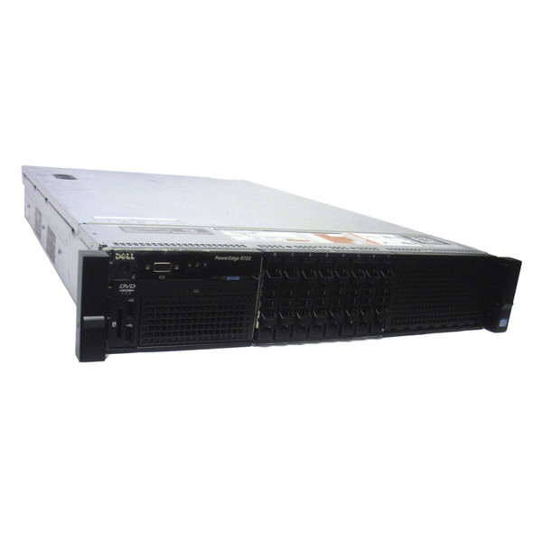 Dell R720 PowerEdge Server 1x E5-2660 4-Core 64GB 4x 300GB H710 RPS via Flagship Tech