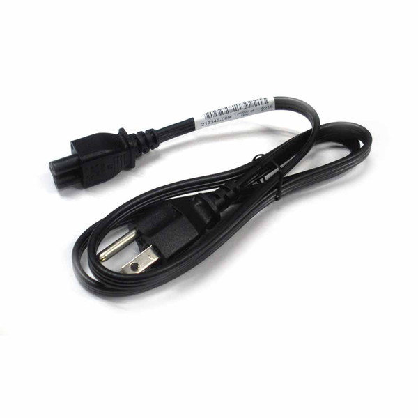 HP 213349-009 3 Prong 3 Foot US Power Cord via Flagship Tech