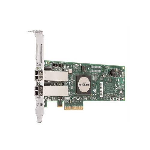 Emulex LPe11002 Dual Port 4Gb Fibre Channel x4 PCIe HBA Adapter