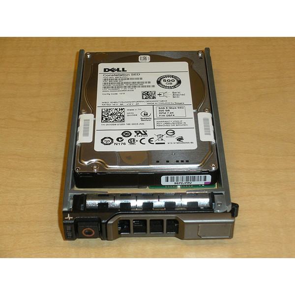 Dell NV0G9 Hard Drive 500GB 7.2K SAS 2.5in 6Gbps Seagate ST9500431SS