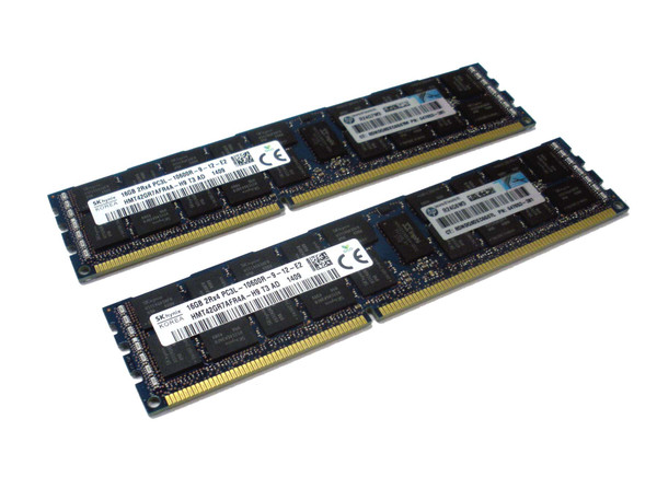 HP AT110A / AM388A 32GB (2x16GB) PC3L-10600R-9 Memory Kit