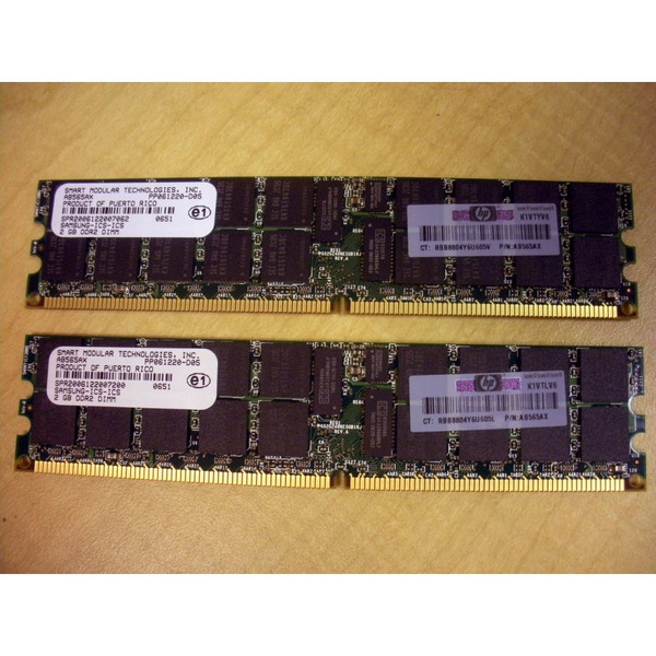 HP AD344A 4GB (2x 2GB) DDR2 PC2-4200 Memory Kit via Flagship Tech