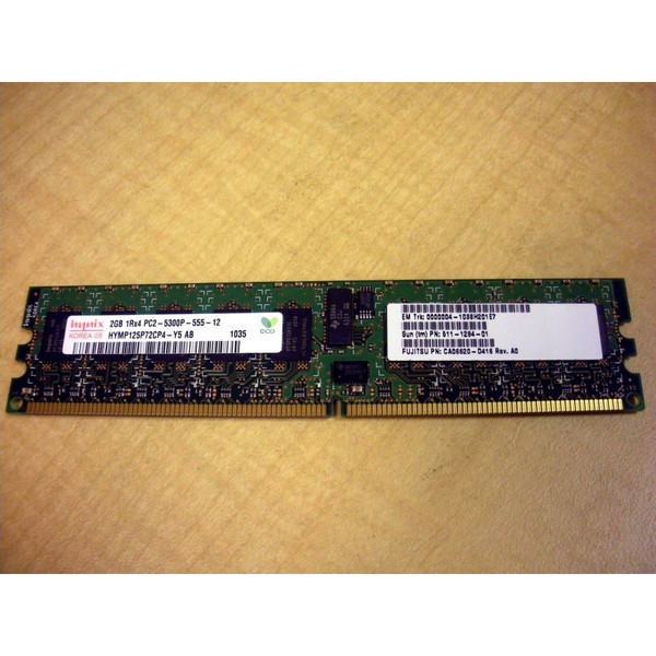 Sun 511-1284 SEMX2B2Z-N 2GB (1x 2GB) DDR2-667 1-Rank DIMM for M8000 M9000 via Flagship Tech