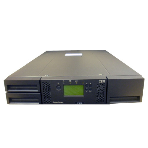 IBM 3573-L2U TS3100 Tape Library 24 Slot w/ 8144 LTO-4 FH FC Tape