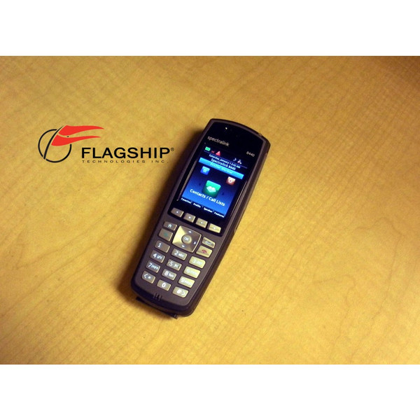 SpectraLink 2200-37150-001 8440 Wireless Handset Black via Flagship Technologies, Inc - Flagship Tech