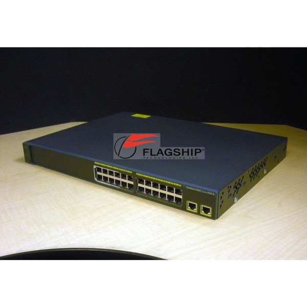 Cisco WS-C2960-24LT-L 24-Port Switch w/ 8-Port PoE 2960 Switch IT Hardware via Flagship Technologies, Inc, Flagship Tech, Flagship