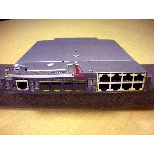 HP 410916-B21 432904-001 Cisco Catalyst 3020 Blade Switch via Flagship Tech