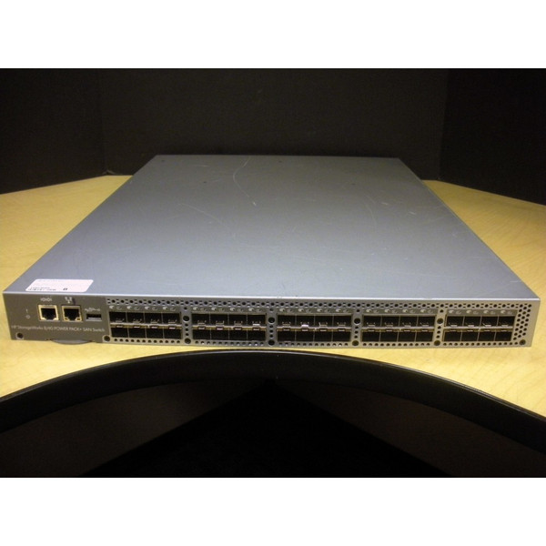 HP AM870A 8/40 FC SAN Switch Power Pack 24-Ports Enabled (cleared passwords)