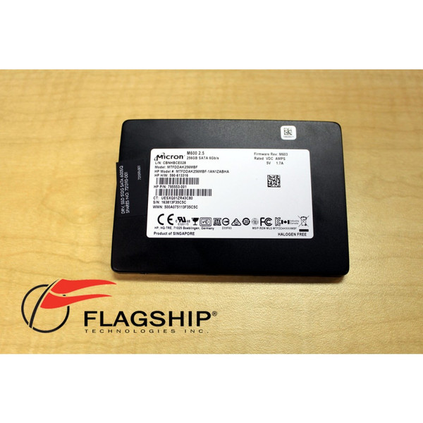 Micron MTFDDAK256MBF 256GB 2.5 SATA M600 SDD via Flagship Tech