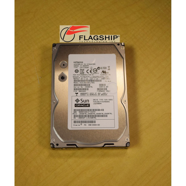 SUN 390-0484 600GB 15K FC Disk Hitachi