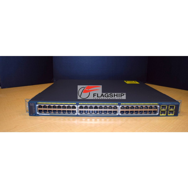 Cisco WS-C2975GS-48PS-L 48-Port 10/100/1000 PoE + 4 SFP Switch