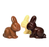 Solid Chocolate Bunny - Lb 0.075