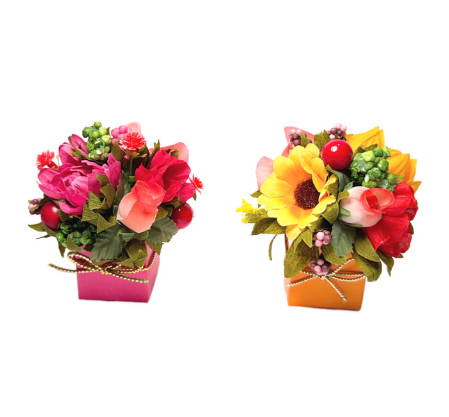 Flower Gift Box - 1, 4 or 6 pieces
