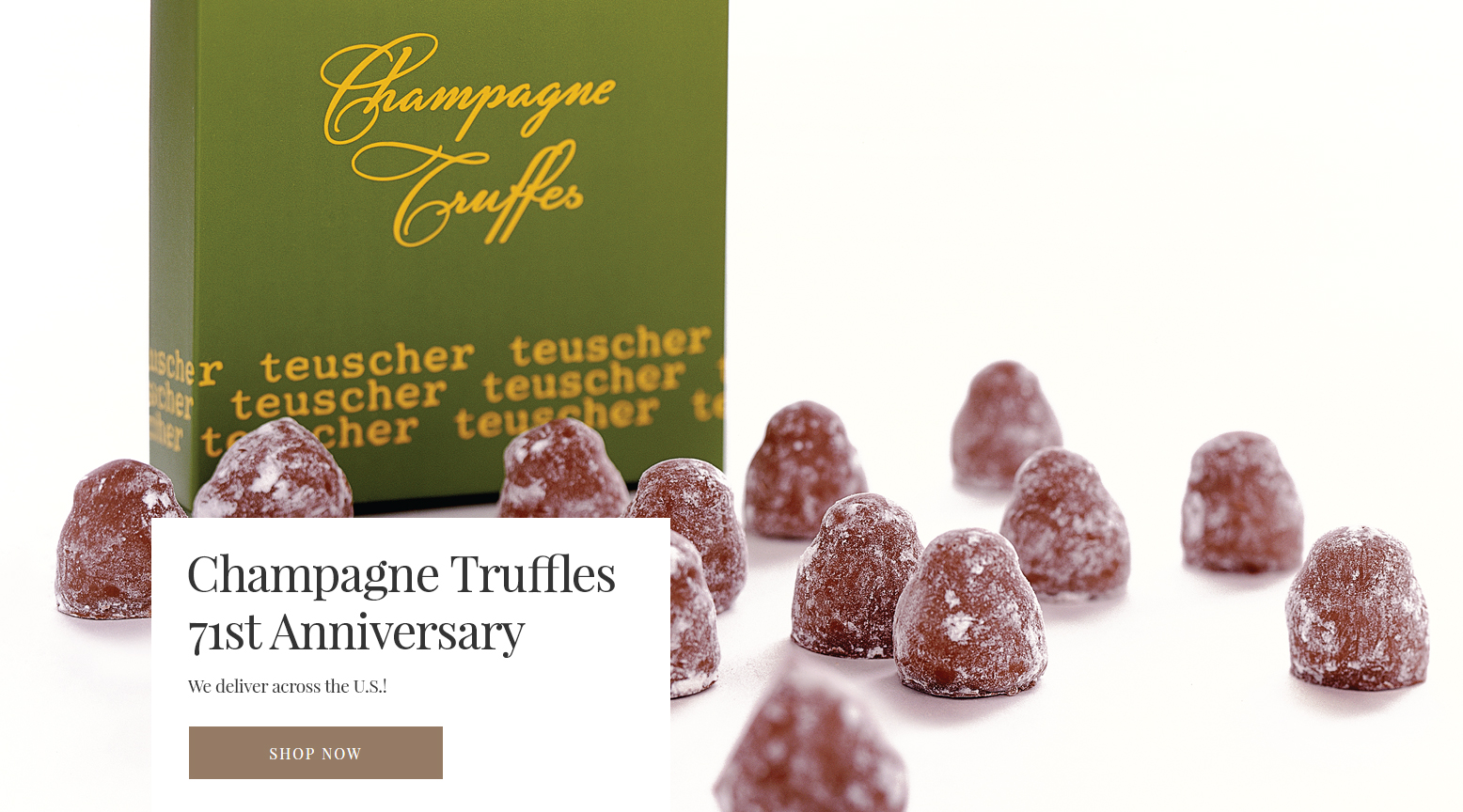 Chicago's Swiss Chocolate & Truffles Teuscher Chocolates Chicago