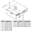 R2295-5UK - TOUR GRADE 5 UNIT RACK DRAWER