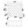 M6001 - MICHROPHONE INSERT - 25 space