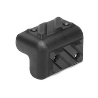 C1539 - LARGE RIBBED PLASTIC STACKING CORNER - DIY Road Cases Store