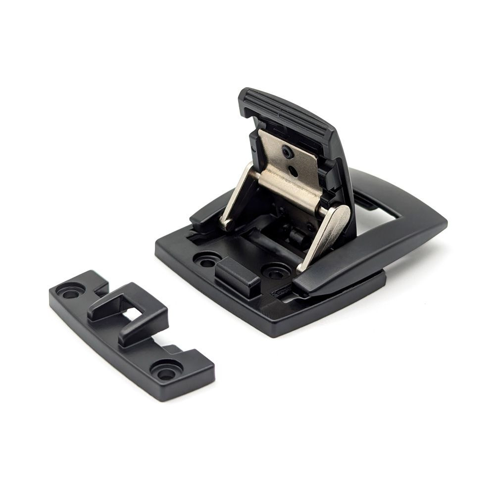 L0575K - DRAW LATCH - heavy duty - die cast - locking - black