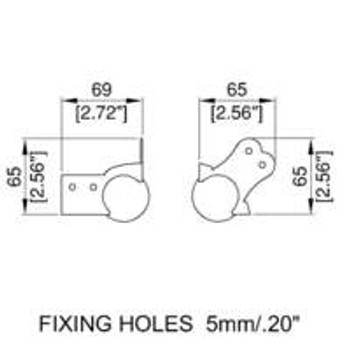 C1373 - BRACE BALL CORNER - large