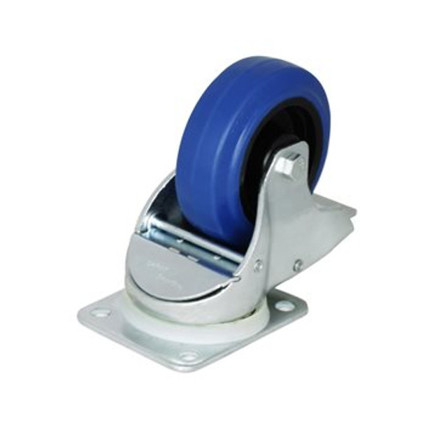 W0985-AUTO - AUTOMATIC ROTATING CASTER WITH BRAKE 4" WHEEL