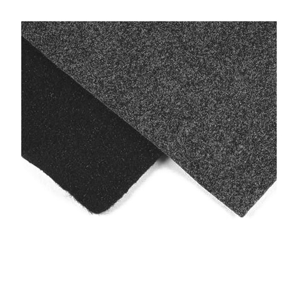 M5005-BR - BLACK CARPET - 6ft WIDE - sold per running yard 