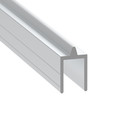 3024 - 1/2" EXTRUSION -MALE   for use with quick clamps (12 ft. Cut in Half)