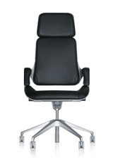 Interstuhl Silver Swivel Chair 362S - Front View