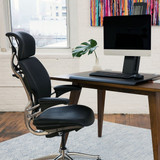 Humanscale Quickstand with Freedom Chair Homeworking Bundle