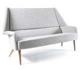 Ernest Race Flamingo Sofa - Front Angle View