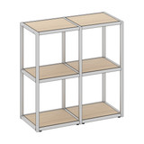 Elite Cubeform Storage 925w x 400d x 930h