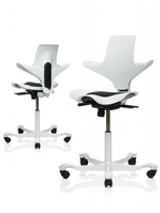 Lighten Your Office With The HÅG Capisco Puls Limited Edition White Task Chair