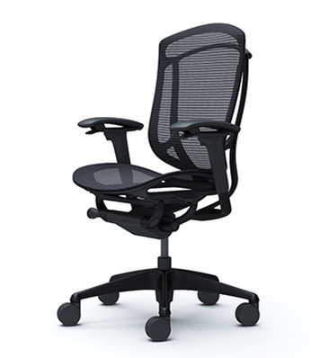 QUICK SHIP Okamura Contessa 2 Task Chair - Black