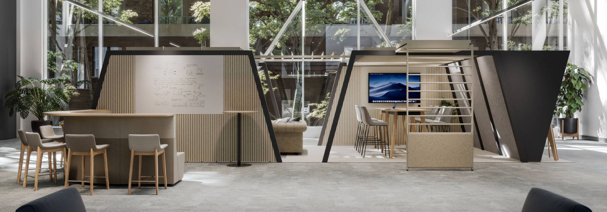 Connection Spaces - Modular Room System at Think Furniture