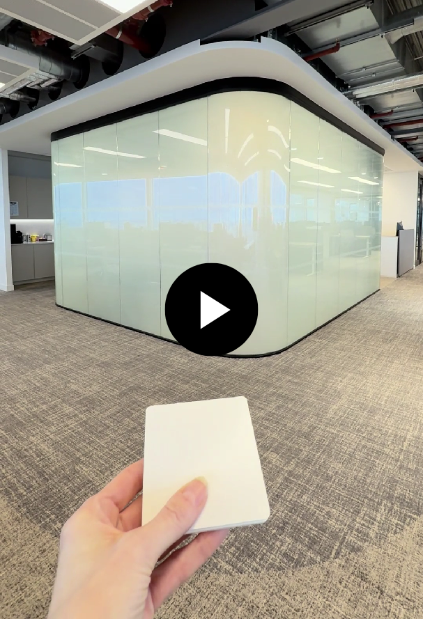 Think Furniture Retro-Fit Privacy Smart Film - Switch Glass - Video Link