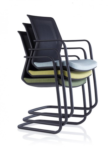 Orangebox Workday Cantilever Stackable Visitor Chair