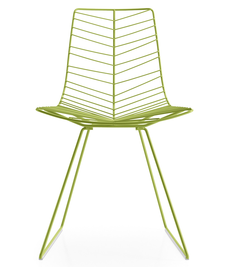 Arper Leaf Sled Chair Non-Stacking