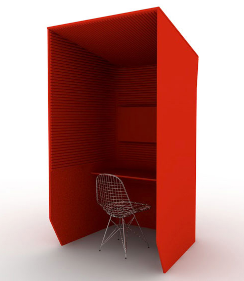 BuzziSpace BuzziBooth Single Workstation