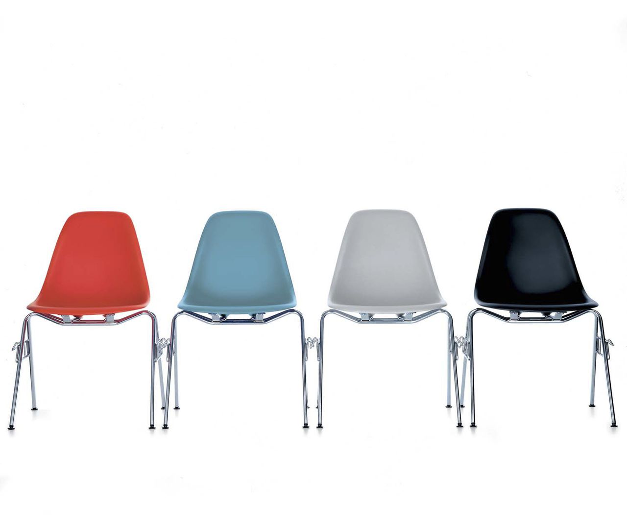 vitra eames SIDE SHELL STACKING Chair 独製 vitra eames SIDE SHELL STACKING Chairグレー Eames Molded