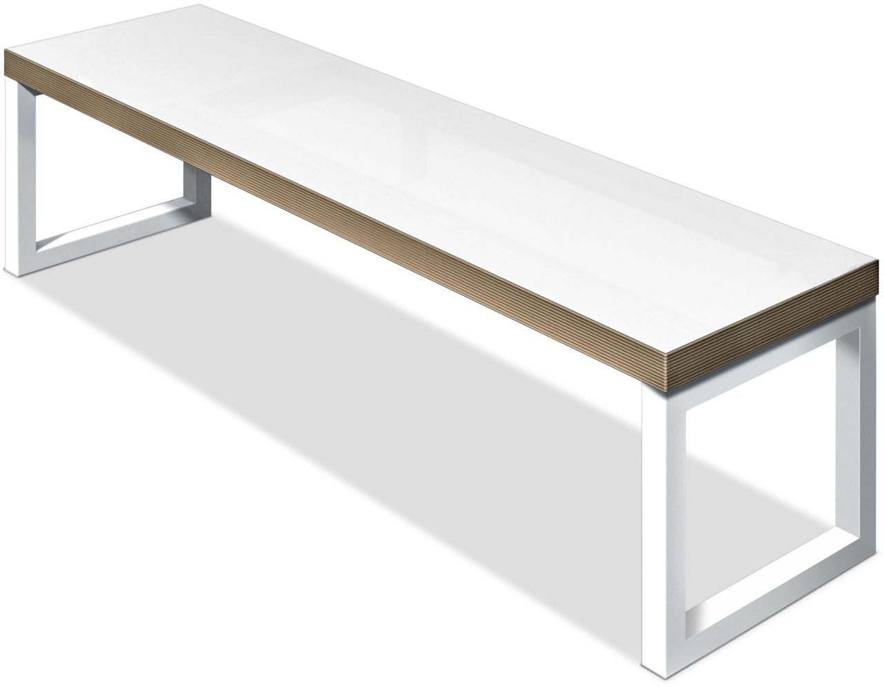 Frovi Block Wood Bench