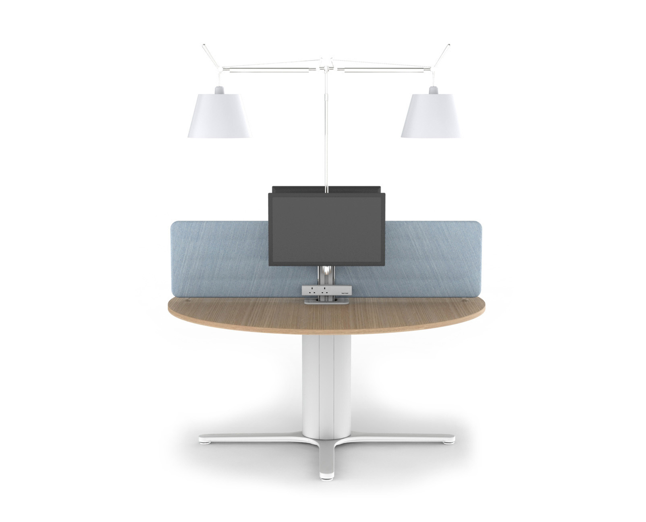 Senator Orb Circular Desking