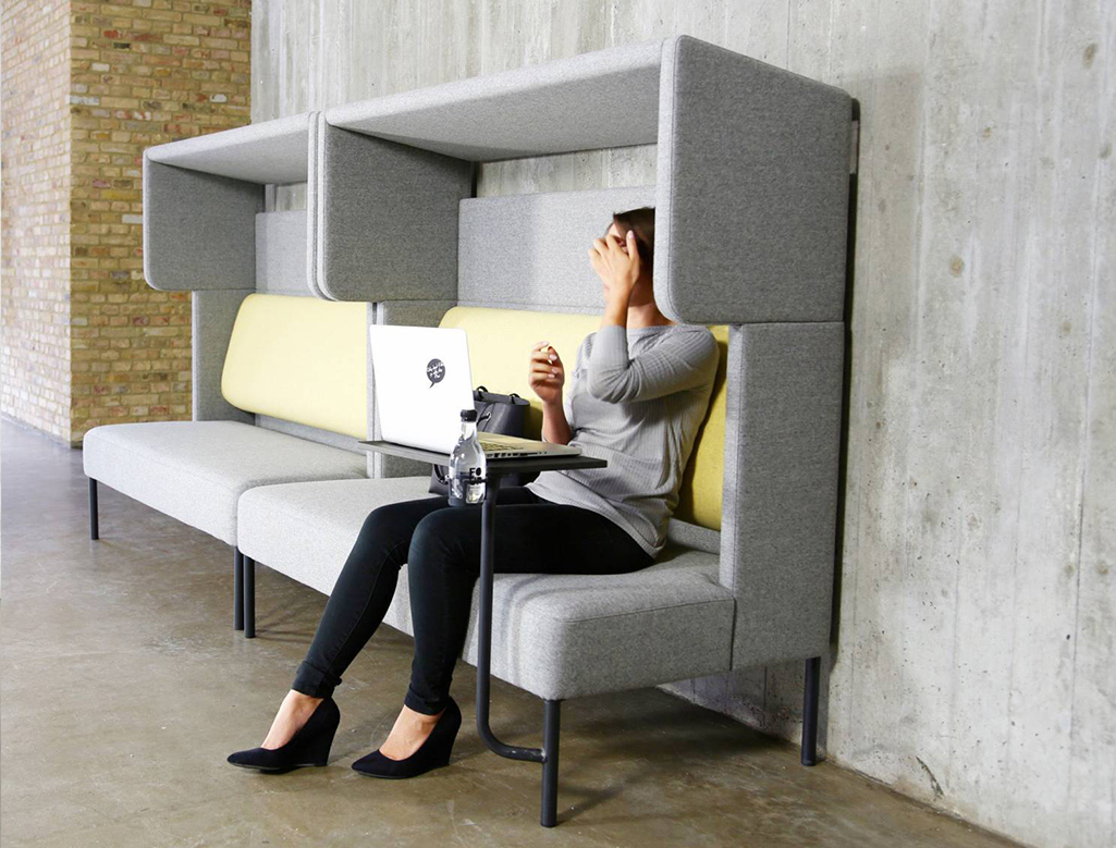 Ocee Design Four Us High Back Sofa With Cave