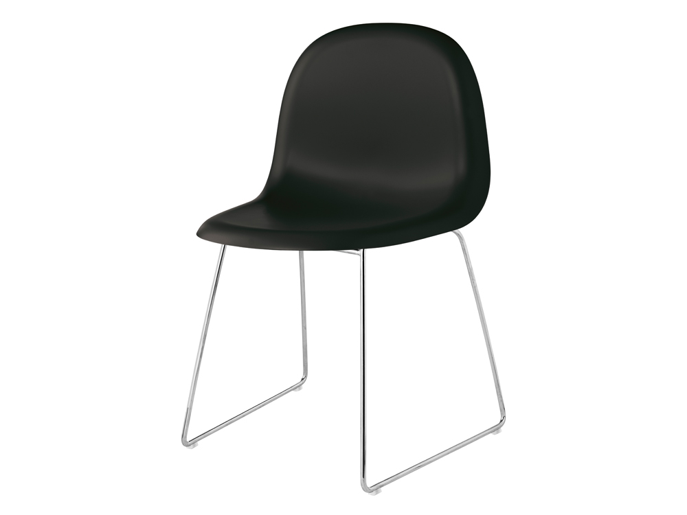 Gubi 3D Dining Chair - Sledge Base